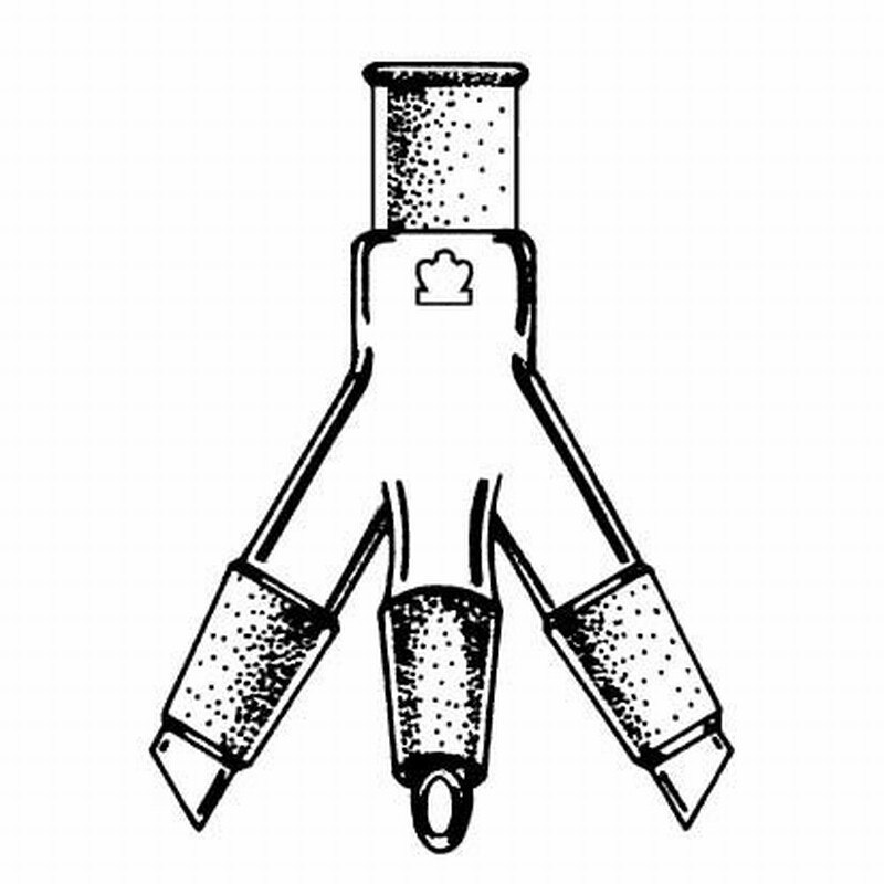 800x800 rotating three way micro distributor for distillation