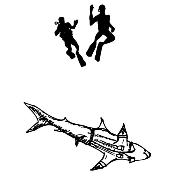 600x600 Diver Drawings Fine Art America