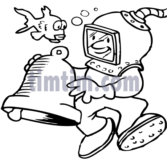 542x527 Free Drawing Of Deep Sea Diver Bw From The Category Occupations +