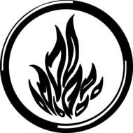 190x190 divergent symbol drawings free image