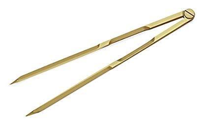 425x262 marine navigation brass divider, drawing instruments