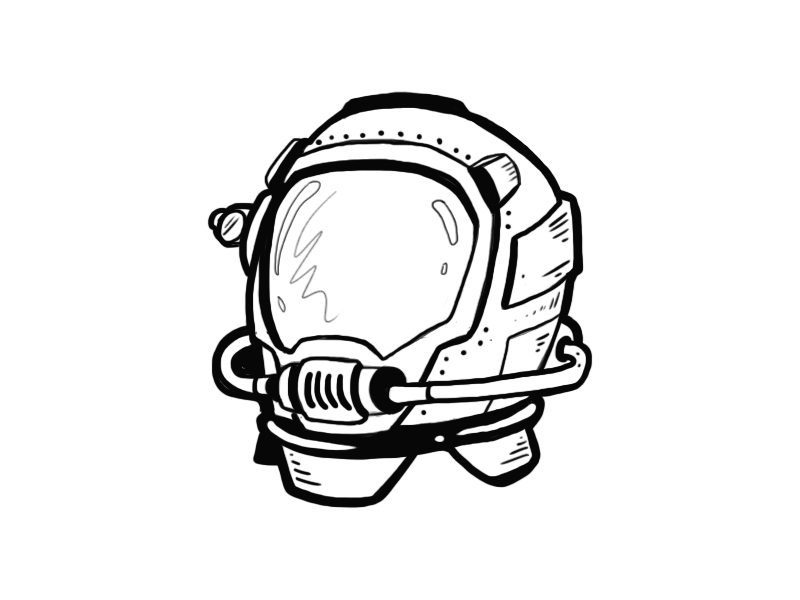 Diving Helmet Drawing | Free download on ClipArtMag