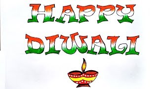 320x180 simple diya drawing