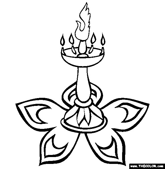 554x565 Diwali Drawing Lantern For Free Download