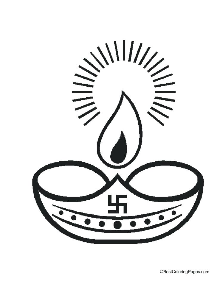 738x954 display banner craft diwali colouring printables eyfs