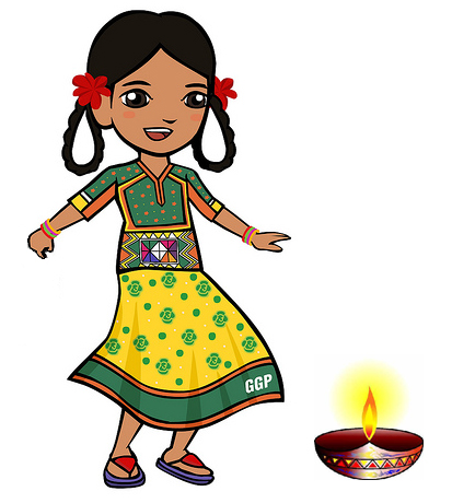 413x460 Diwali Drawing Clipart