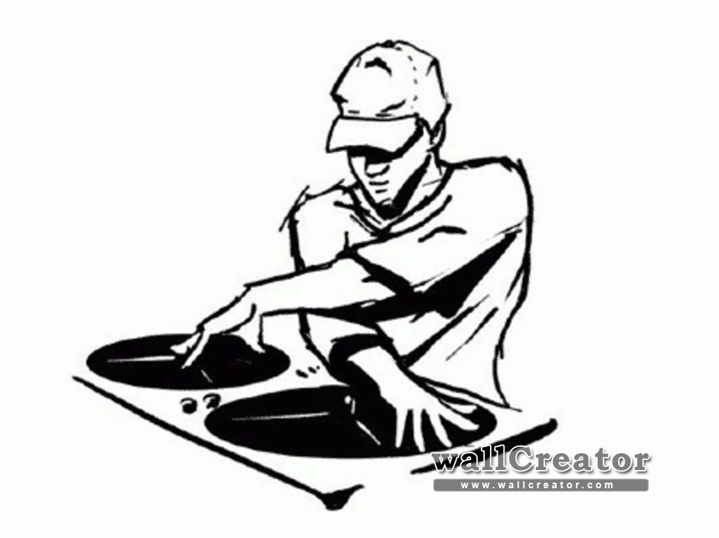1026x768 Dj Drawing Free Download