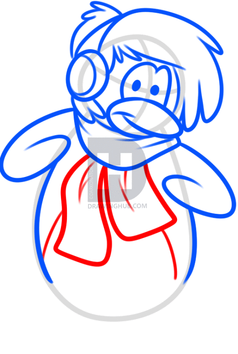 484x720 How To Draw Dj Candace, Step