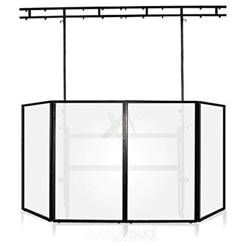 500x500 gorilla dj disco deck booth stand inc disco screen package amazon