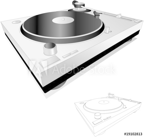500x474 Dj Turntable