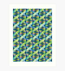 210x230 double helix drawing art prints redbubble