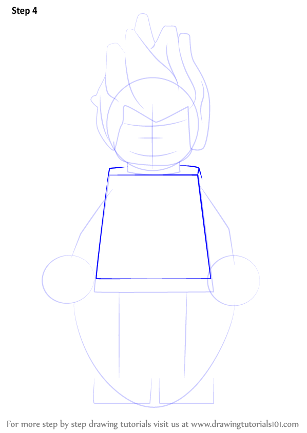 598x844 Learn How To Draw Lego Ghost Rider