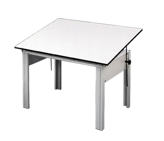 325x279 alvin designmaster office height drawing table x