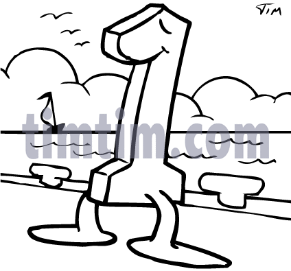 424x395 Free Drawing Of Dock One Bw From The Category Boat Sail