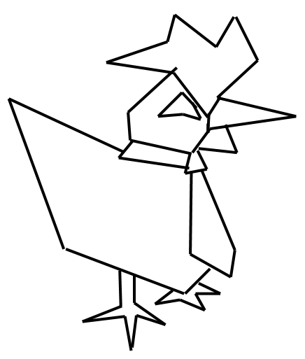 436x513 chicken maker google docs drawing