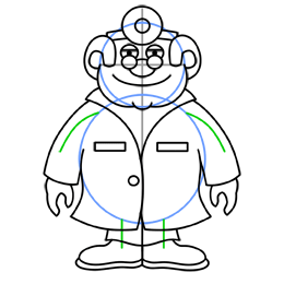 260x260 Cartoon Doctor Step
