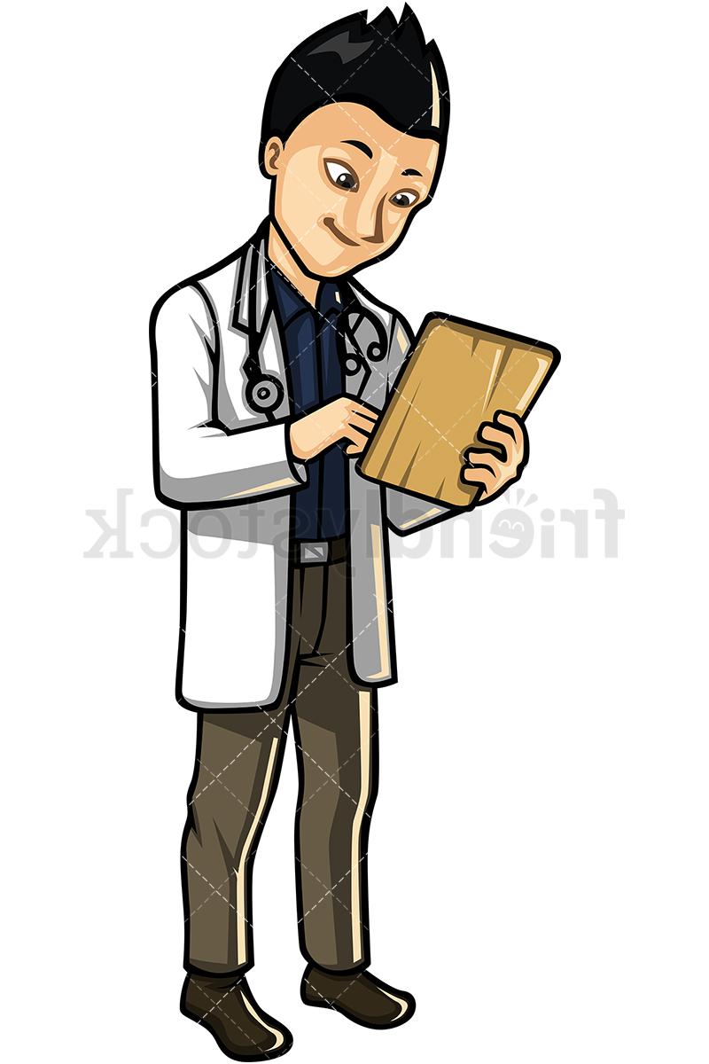 800x1200 Best Free Asian Doctor Cartoon Clipart Drawing