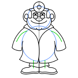 260x260 Cartoon Doctor Step