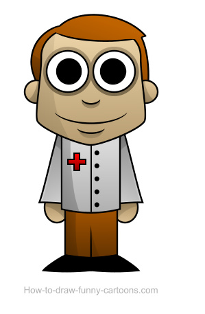 299x457 Doctor Drawing