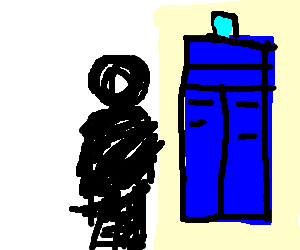 300x250 Doctor Who And His Tardis