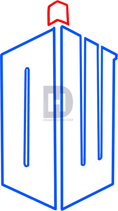 404x720 How To Draw The Doctor Who Logo, Step