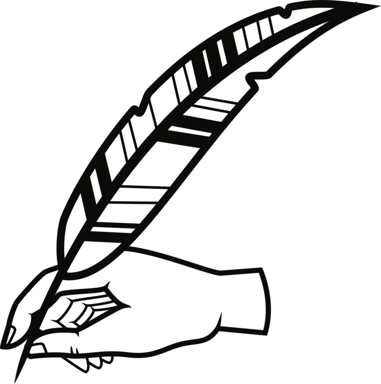 744x750 Document Drawing Paper Quill Frames Illustrations Hd Images