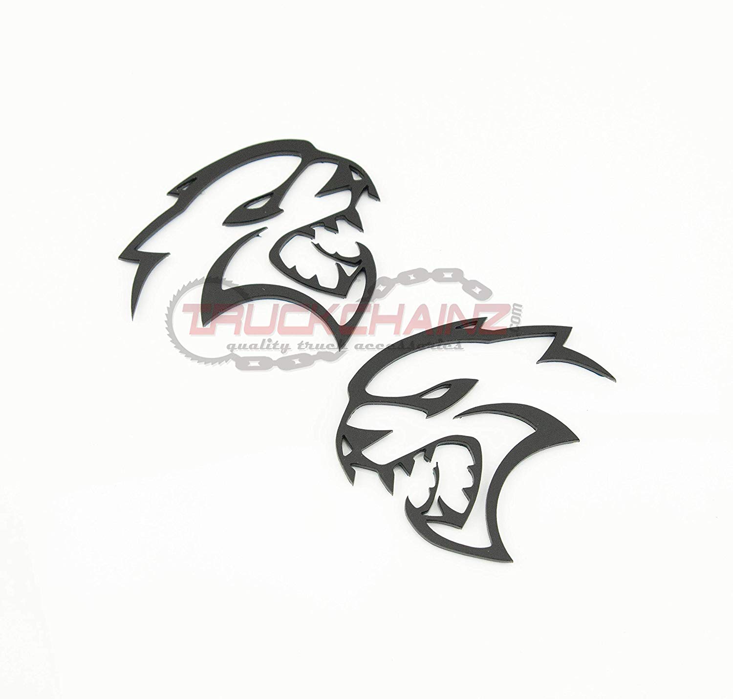 1500x1430 New Custom Black Srthellcat Fender Emblems