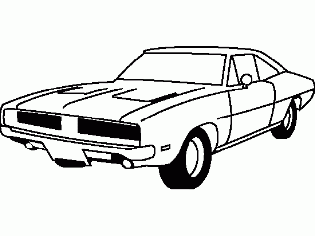 640x480 Dodge Challenger Clipart