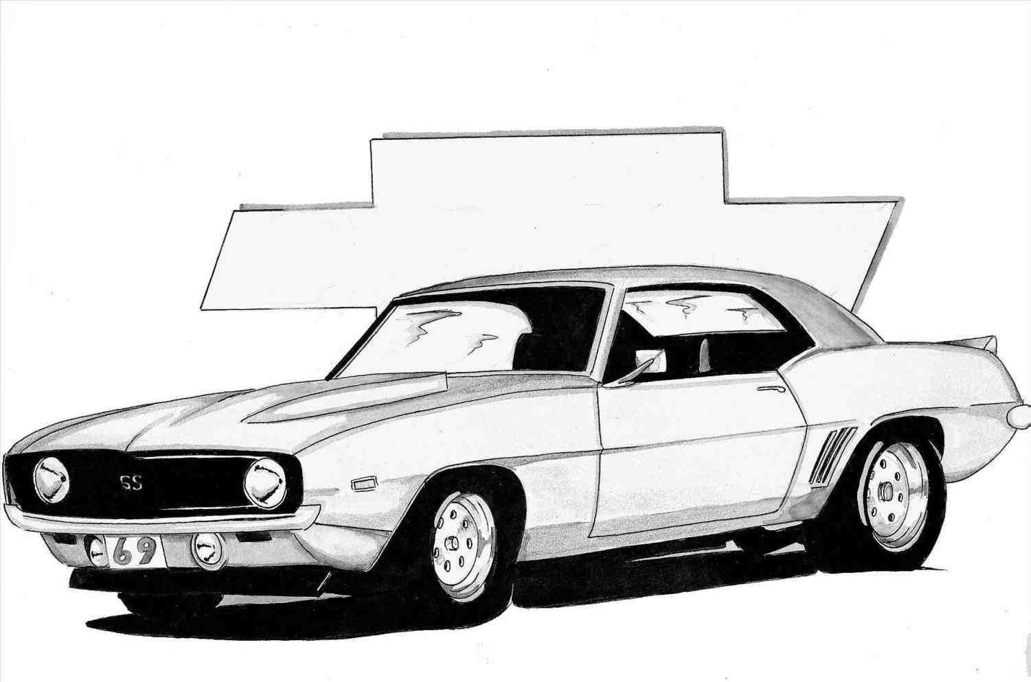 1501x994 Dodge Charger Side View Drawing