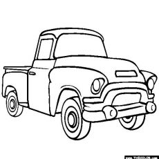 230x230 Stunning Design Ideas Pickup Truck Coloring Pages Of Dodge Free