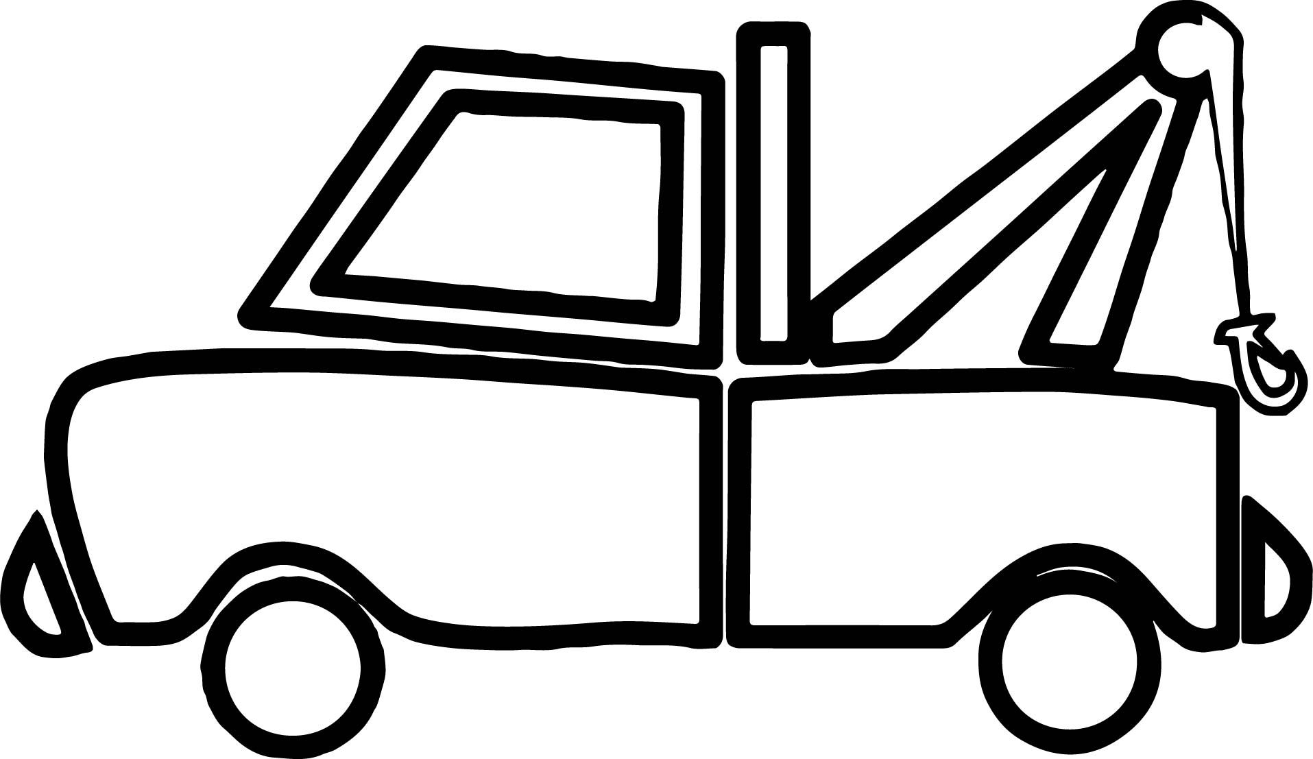 1915x1107 Tow Truck Coloring Pages Elegant Dodge Drawing At Getdrawings
