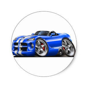 307x307 Dodge Viper Stickers Zazzle