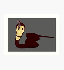 210x230 Red Viper Drawing Art Prints Redbubble