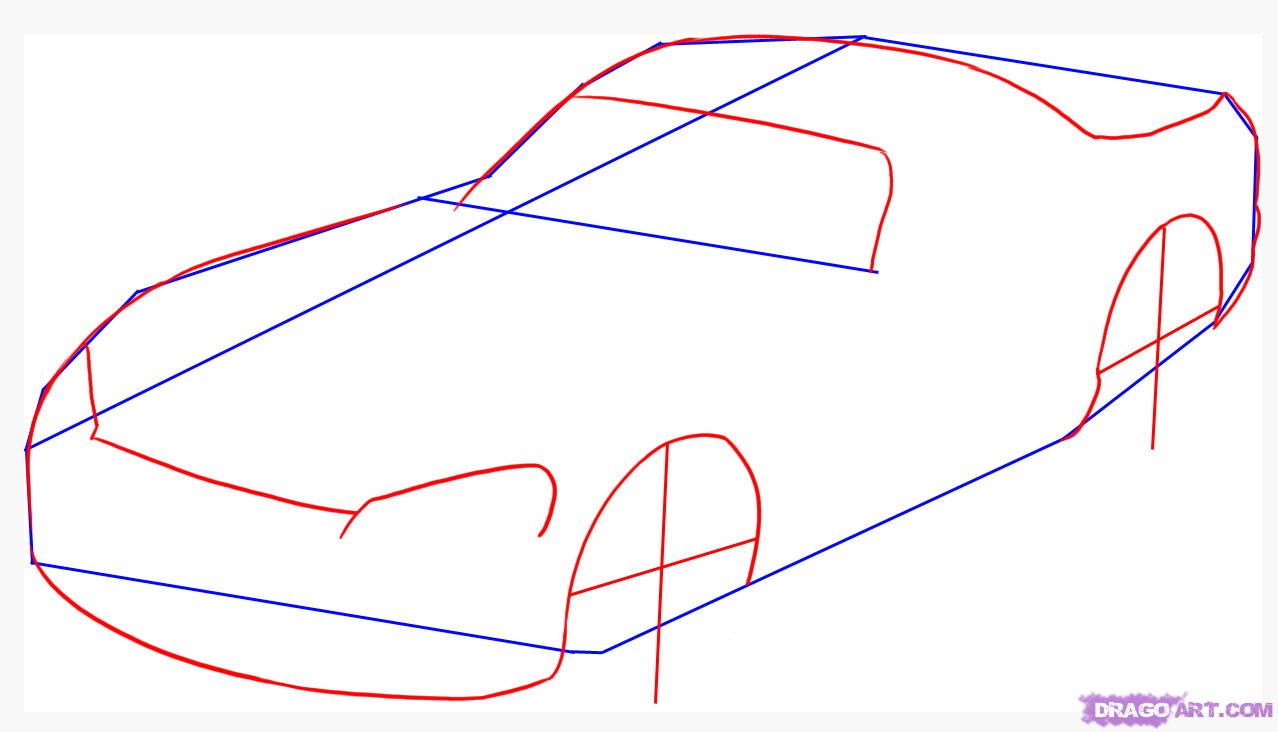 Машину карандашом поэтапно. Машины для рисования. Схема рисования машины. Рисунок автомобиля карандашом. Срисовать машину.