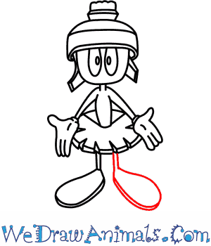 300x350 How To Draw Duck Dodgers