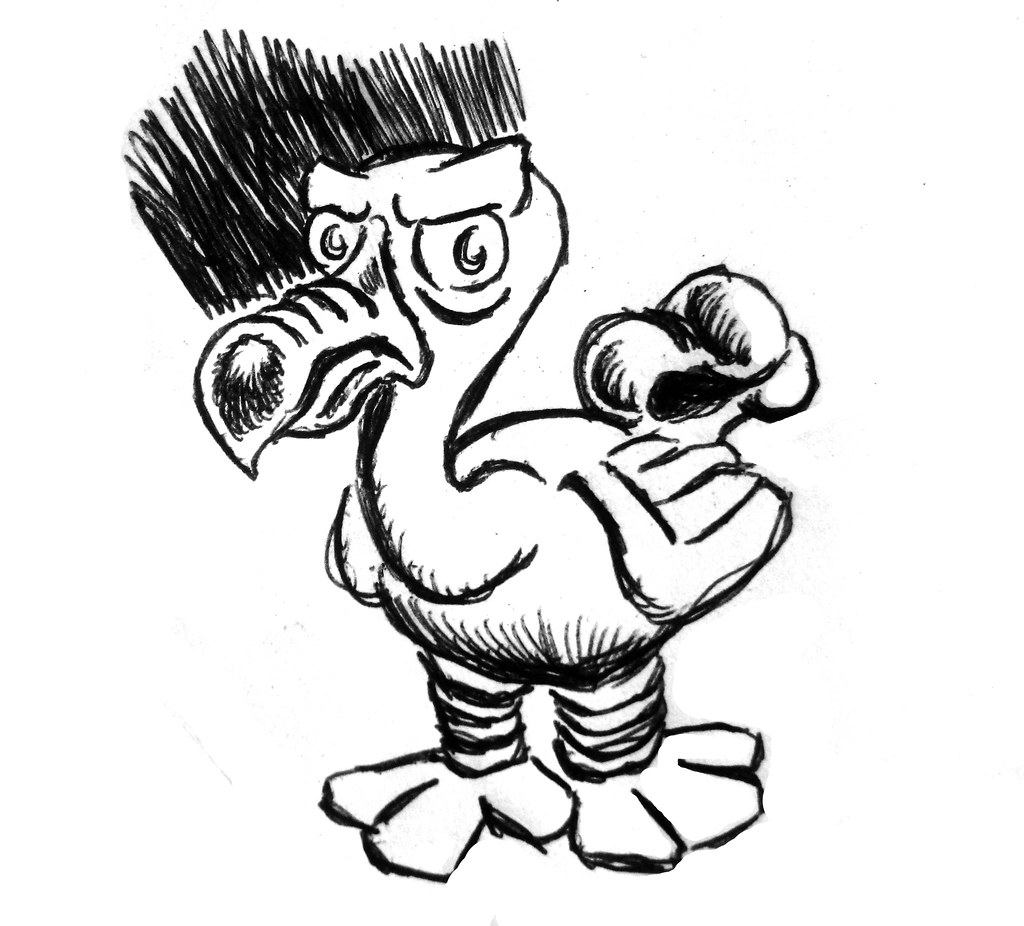1024x926 Extinct Dodo Bird A Brechtbug Newspaper Cartoon
