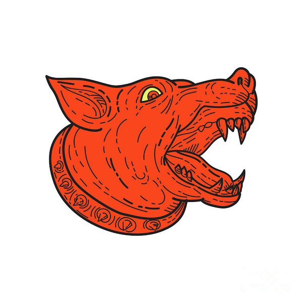 600x600 Dog Barking Art