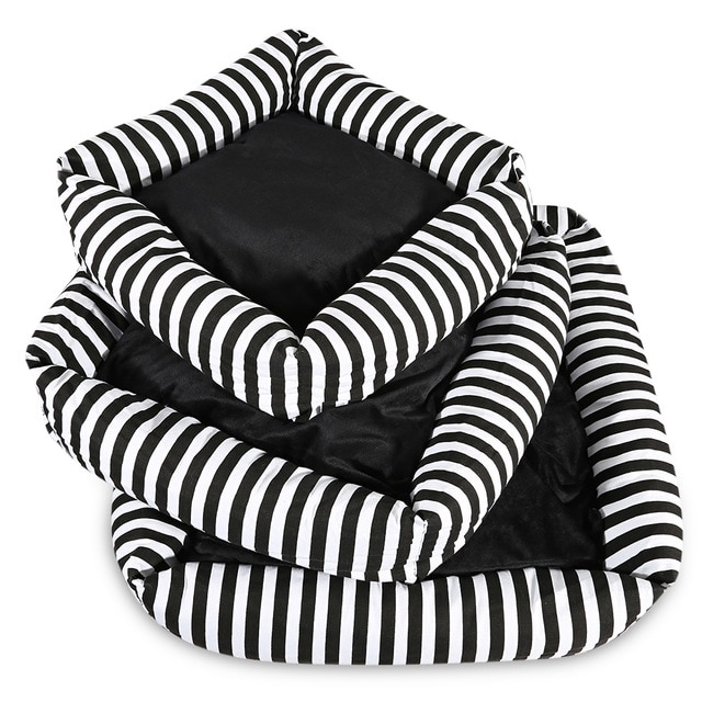 640x640 Soft Pet Square Cushion Nest Mat Teddy Puppy Bed House Dog Beds