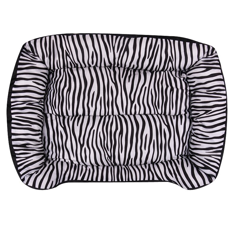 800x800 zebra style canvas dog house dog bed soft dog kennel for pets cat