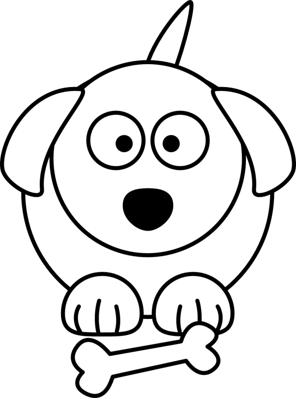 596x800 Dog Transparent Stock Black And White Huge Freebie