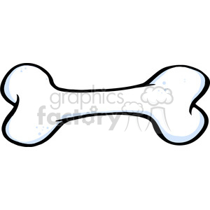 300x300 Royalty Free Rf Copyright Safe Cartoon Dog Bone Clipart