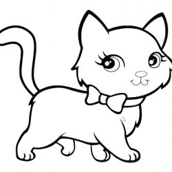 250x250 Cute Cat Drawings Design Birthday And Dogs Awesome Easy Big