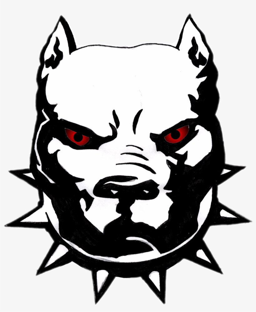 820x999 Pitbull Dog Drawing Face Transparent Png