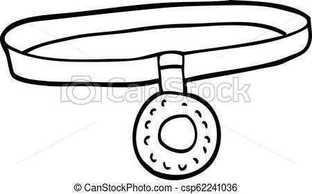 450x281 Line Drawing Cartoon Dog Collar