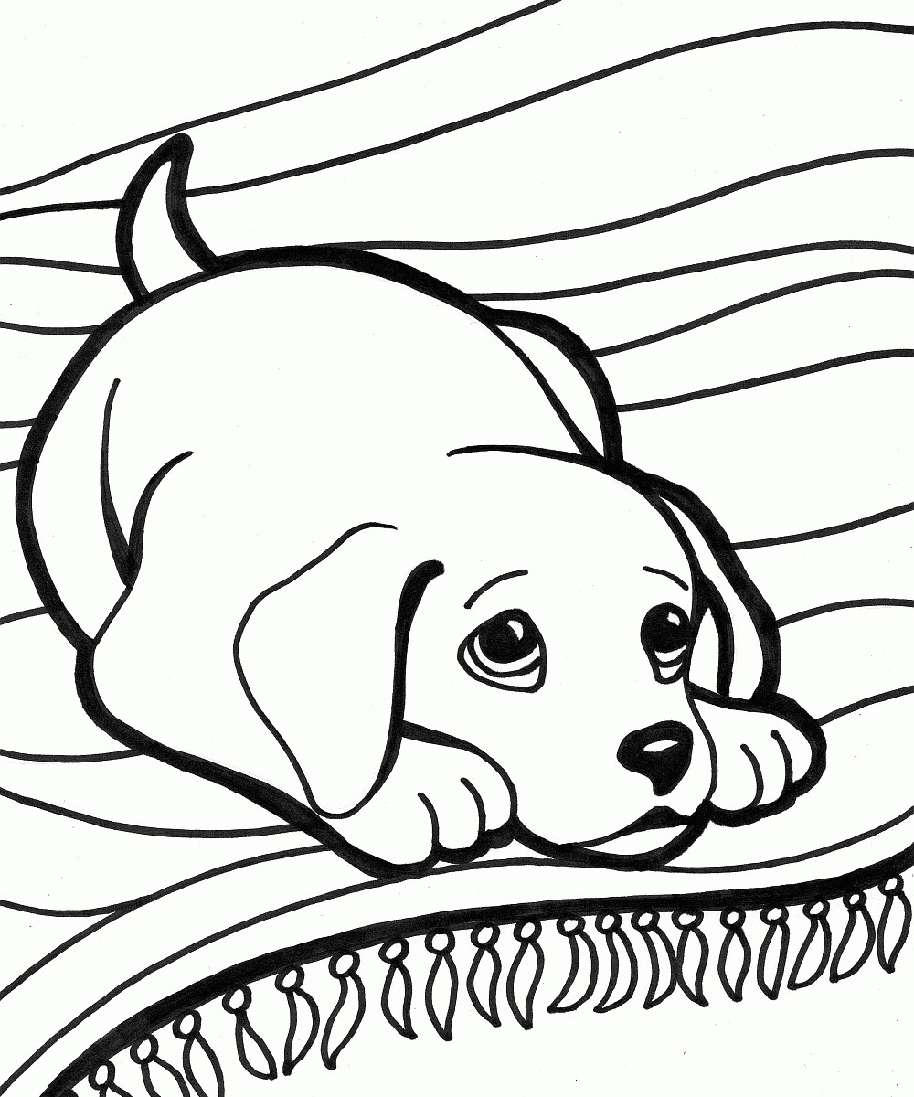1000x1200 Dogs Coloring Pages Free Dog Runninggames Me Attachment