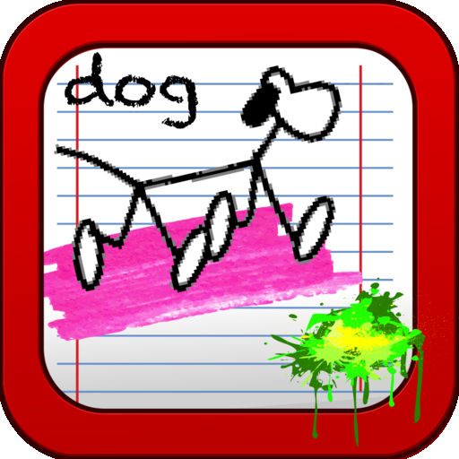 512x512 Doodle Dog Sketch Game