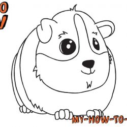 250x250 dog drawing colour easy bernese mountain body lying down and cat