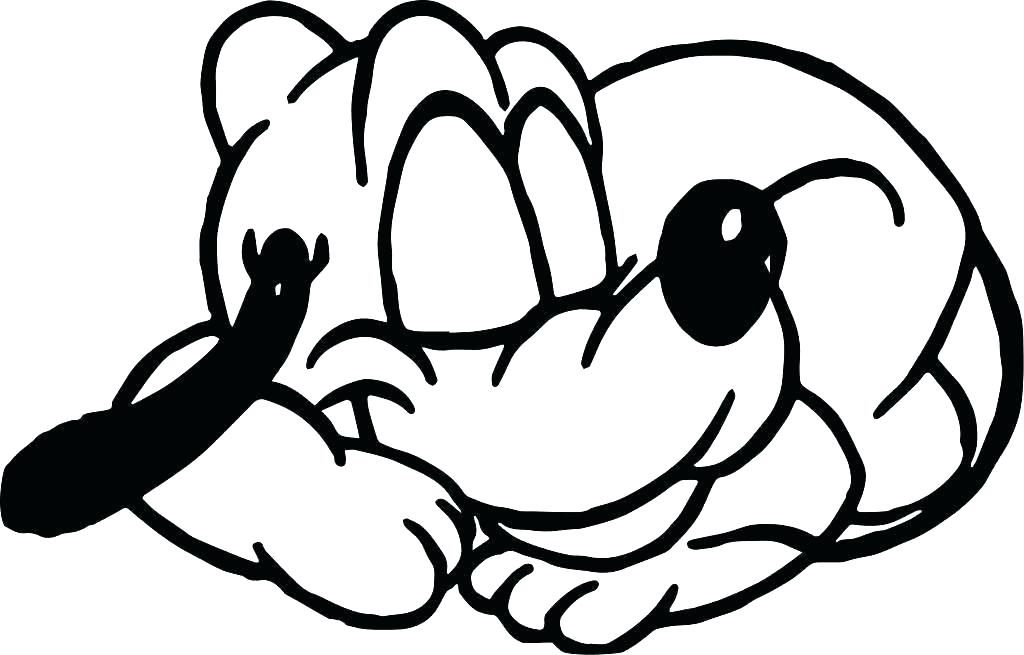 1024x655 Drawing Pluto The Dog