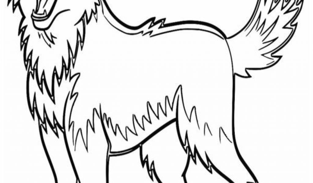 1024x600 Dog Drawing To Color Free Animal Coloring Pages Unique Animal