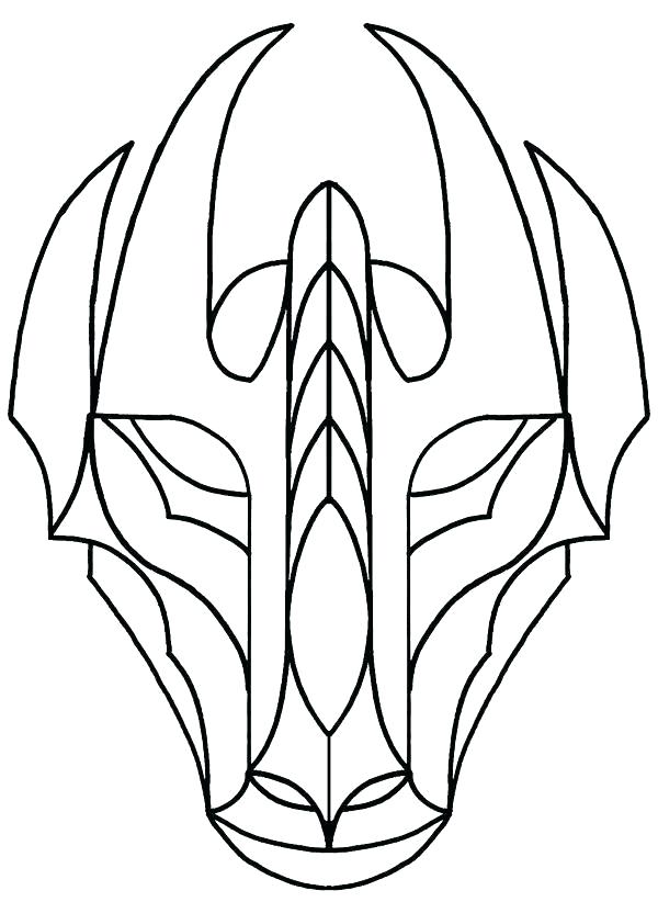 600x822 Dog Face Mask Template View Preview Printable